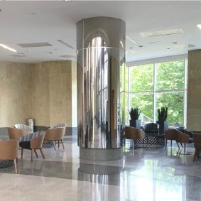 Панорамное остекление с интеллектуальным затемнением