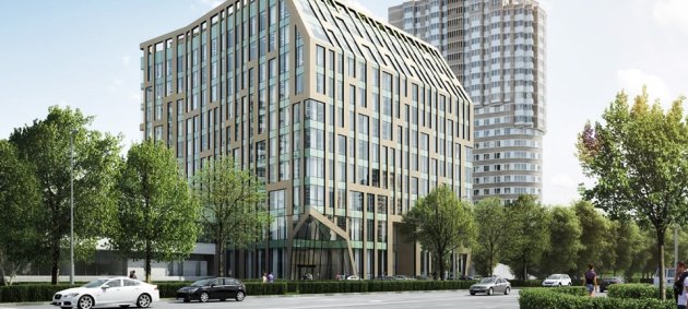 Современный дизайн с панорамным остеклением