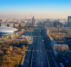 Выезд на Ленинградский проспект 1 минута