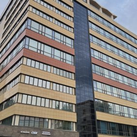 Панорамные окна с видом на Замоскворечье