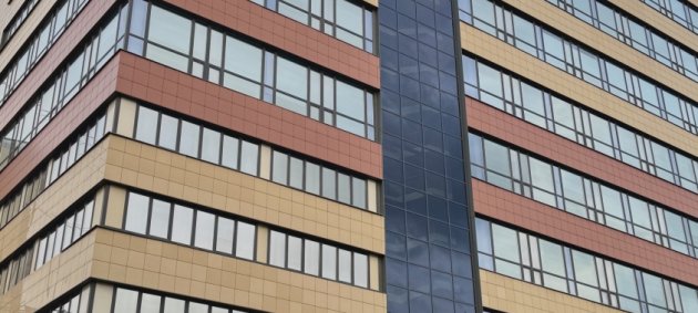 Панорамные окна с видом на Замоскворечье