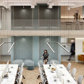 Гибкие офисные решения (open-space, private offices)