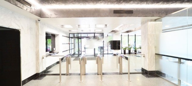 Высота потолков – 3,0–3,5 м