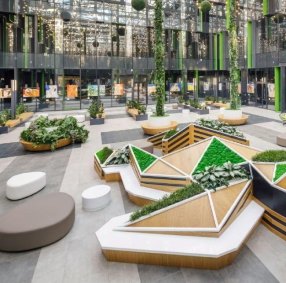 Высота потолков – 2,9–3,3 м