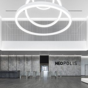 Зоны lounge и коворкинга