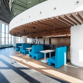 Ресторан на 26 этаже с панорамным видом