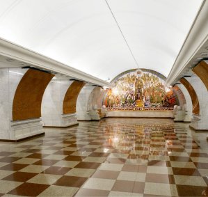 3 минуты пешком до метро «Парк Победы»